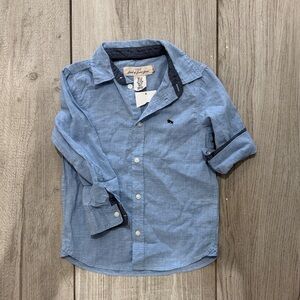 H&M Blue Kids Button Down Shirt
